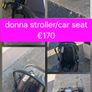 donna car seat stroller Image 2