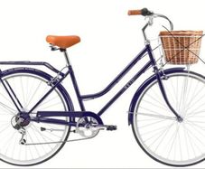 Ladies Women Bicycle Bike Size M - 46 cm Navy Reid Classic Lite 7-Speed NEW