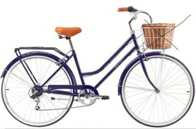 Ladies Women Bicycle Bike Size M - 46 cm Navy Reid Classic Lite 7-Speed NEW
