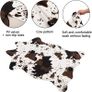 SALE | Zebra Pattern Print Artificial Rug Zebra Pattern Faux Fur Skin Leather Bathroom Anti-Slip Mat Animal Print Carpet for Home Area Rug Living Room Area Rug Bedroom Cow 75x110cm Image 3