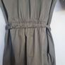 Khaki Midi Reiss Cotton Shirt Dress, Size 14 Image 6