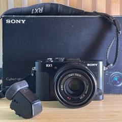 Sony RX1 mk 1 with viewfinder.