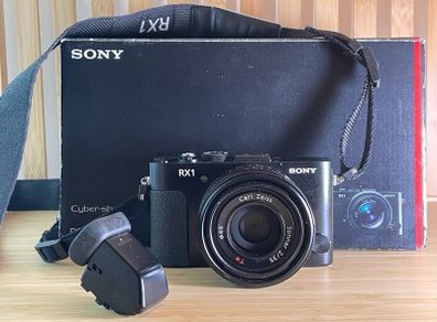 Sony RX1 mk 1 with viewfinder.