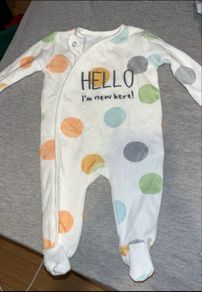 Dunnes Baby sleepsuit 0-3