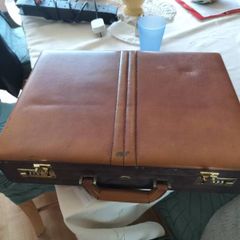 leather briefcase