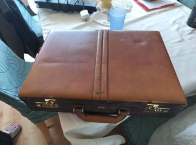 leather briefcase