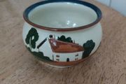Devon Motto Ware  Pottery - Sugar Bowl / small.bowl