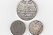 Germany, 4 X Coins ( 2 have silver content) (no: 406)