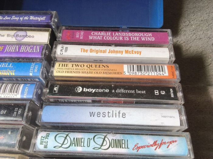 selection of four track tapes