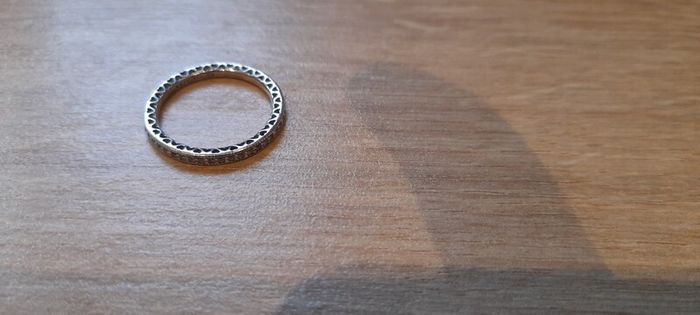 Silver and Pandora rings