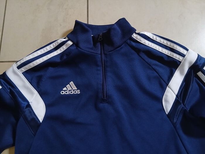 Adidas half zip top kids L  10-12