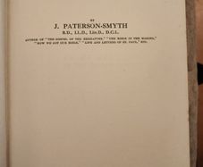 A People's Life Of Christ. By J. Patterson-smyth. Early Edition Hardback In Good Condition.