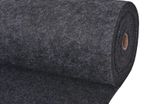 Exhibition Carpet Rib 16x20 m Anthracite
