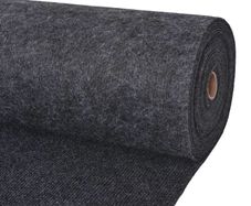 Exhibition Carpet Rib 16x20 m Anthracite