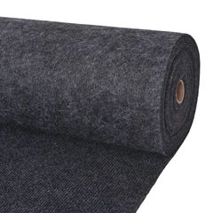 Exhibition Carpet Rib 16x20 m Anthracite