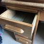 Vintage oak roll top desk Image 6