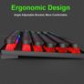 New iMICE AK-800 USB Wired LED Backlit Suspended Round Cap Gaming Keyboard. Image 7