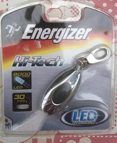 NEW Energizer LED Light UP Keyring