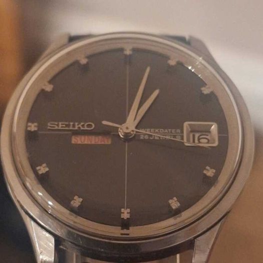 Seiko Weekdater 6206-8010 26J Automatic Watch