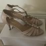 Barino Rose Gold T-Bar Sandals Image 7