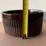 Vintage T.G. Green Souffle Dish Large Ceramic in Brown Tones Image 6