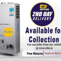 8l Lpg Tankless Gas Water Heater Instant:Available For Collection