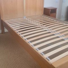 Very Sturdy 4Ft 6 Double Wooden Bed Frame - Can Deliver