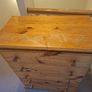 Pine chest of drawers Image 5