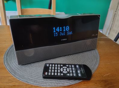 Yamaha TSX-100 Desktop Audio System Radio Clock Alarm