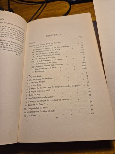 1926, Antique Find. The Psalms Patrick Boylan. A study of the Vulgate Psalter in the Light of the Hebrew Text. 2 Volumes. Vintage. Religious.