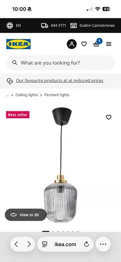 Ikea Solklint Set Of 2
