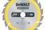 DeWalt DT1933 Construction Circular Saw Blade 165 x 20mm x 18T