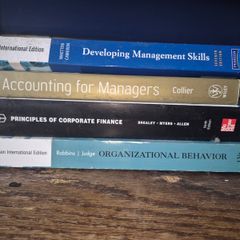 Text books for MBA / Accounting / Management