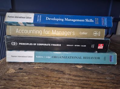 Text books for MBA / Accounting / Management
