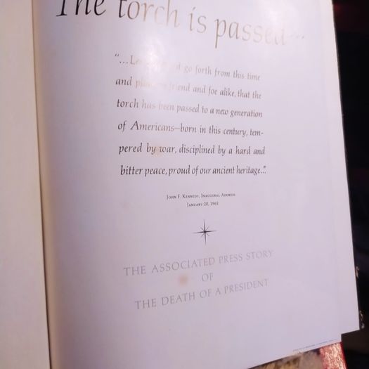 The Torch is Passed/ 1963 Associated Press/ Story of The Death of a President