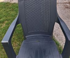 garden chairs x 2