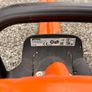STIHL HS 45 petrol hedge trimmer with 24-inch double-sided cutting blade. Image 4