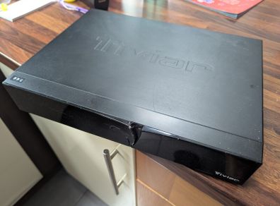 tiviar alpha+ satellite box (not working), with remote