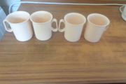 Plastic Mugs x 4 for Sale