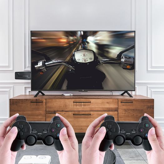 Portable Video Game Console GD10 With Wireless Controllers 4K HD TV Retro Game Console 50 Emulators 15000+ Games For PS1/N64/DC