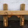 Rustic Oak Beam floating shelf / display Image 7