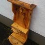 Rustic driftwood couple floating shelf / display Image 7