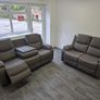 Chloe 3+2 Seater Micro Fabric Recliner Sofa Image 3