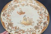 Japanese Meiji Satsuma Antique Charger Circa 1900