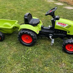 Garden Ride on Tractor and trailer Claas made in France