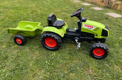 Garden Ride on Tractor and trailer Claas made in France