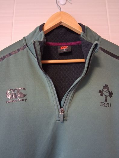 Ireland Rugby Touchline Half Zip Top. Official Canterbury Mens Top. Collect In Dublin Or Receive Via Post.