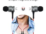 main image for ad Magnetic Wireless Bluetooth Stereo Earphones Headphones for iPhone Samsung HTC