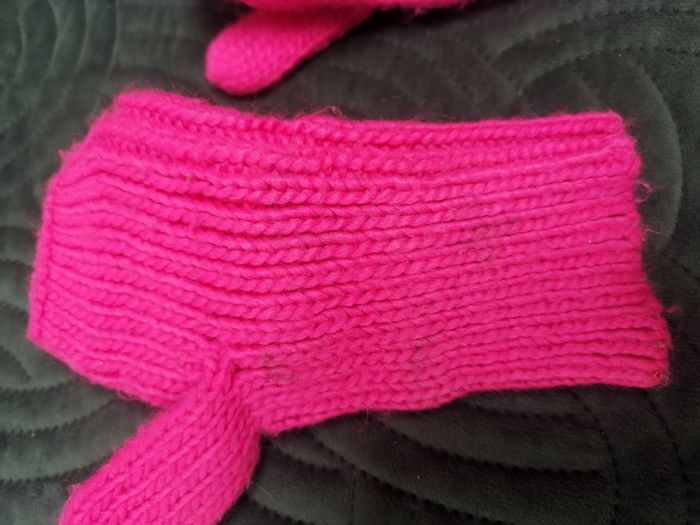 Next pink mittens adult