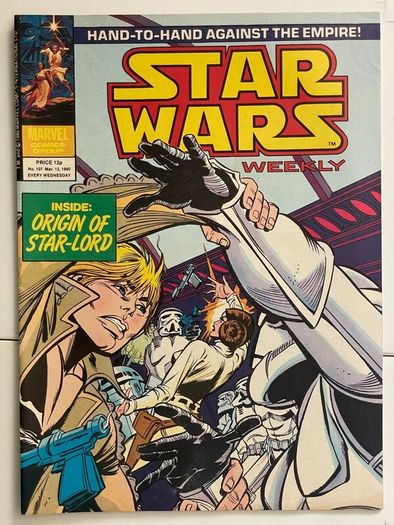 Star Wars Weekly, Marvel Comics - # 107 Mar 12th 1980